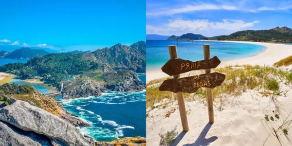 Visita las Islas Cíes con 2 noches en O Grove