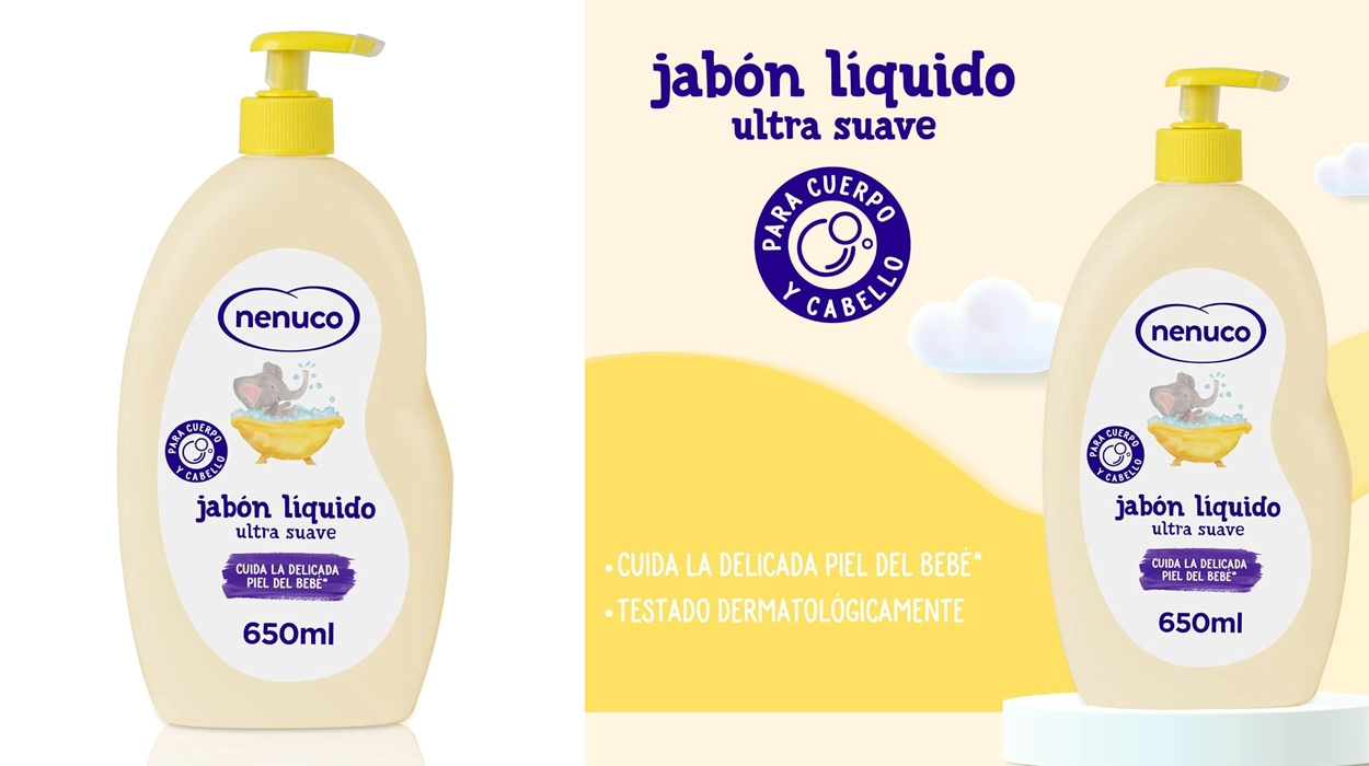 jabón líquido Nenuco Ultra Suave