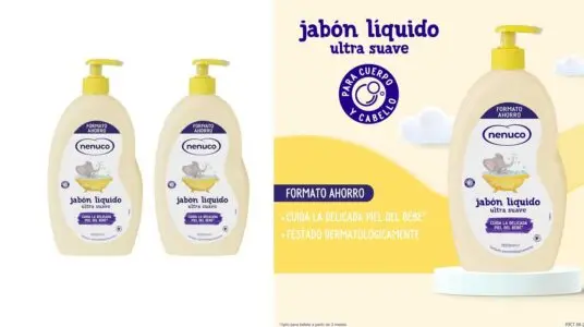 jabón líquido Nenuco Ultra Suave barato