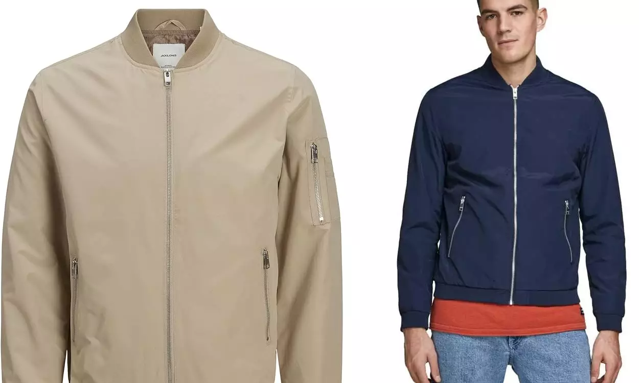 Chaqueta Bomber Jack & Jones Jjerush Bomber Noos para hombre