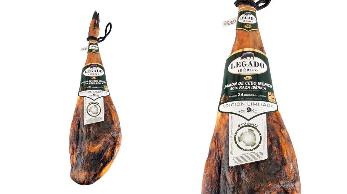 Jamón de cebo ibérico 50% Legado Selección Gourmet +9,5 kg
