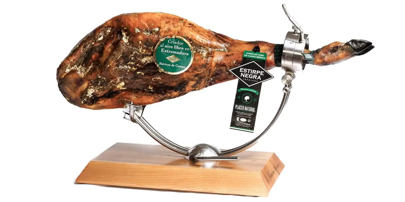 Jamón de cebo ibérico Estirpe Negra