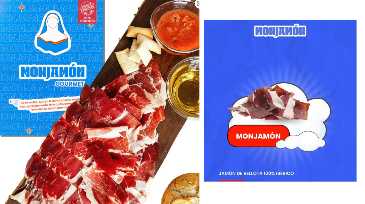 jamón de bellota 100% ibérico Pata Negra loncheado MonJamon +42 meses Premium (5 sobres de 80 g)