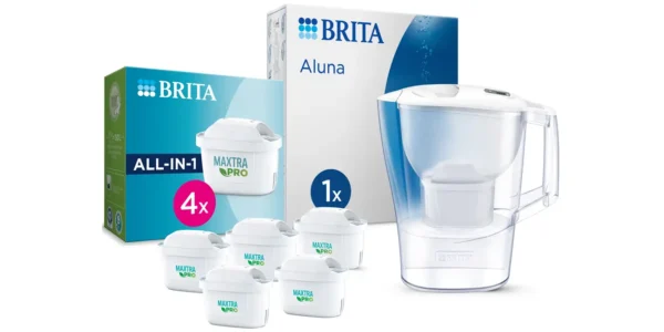 Pack jarra BRITA Aluna + 5 filtros MAXTRA PRO