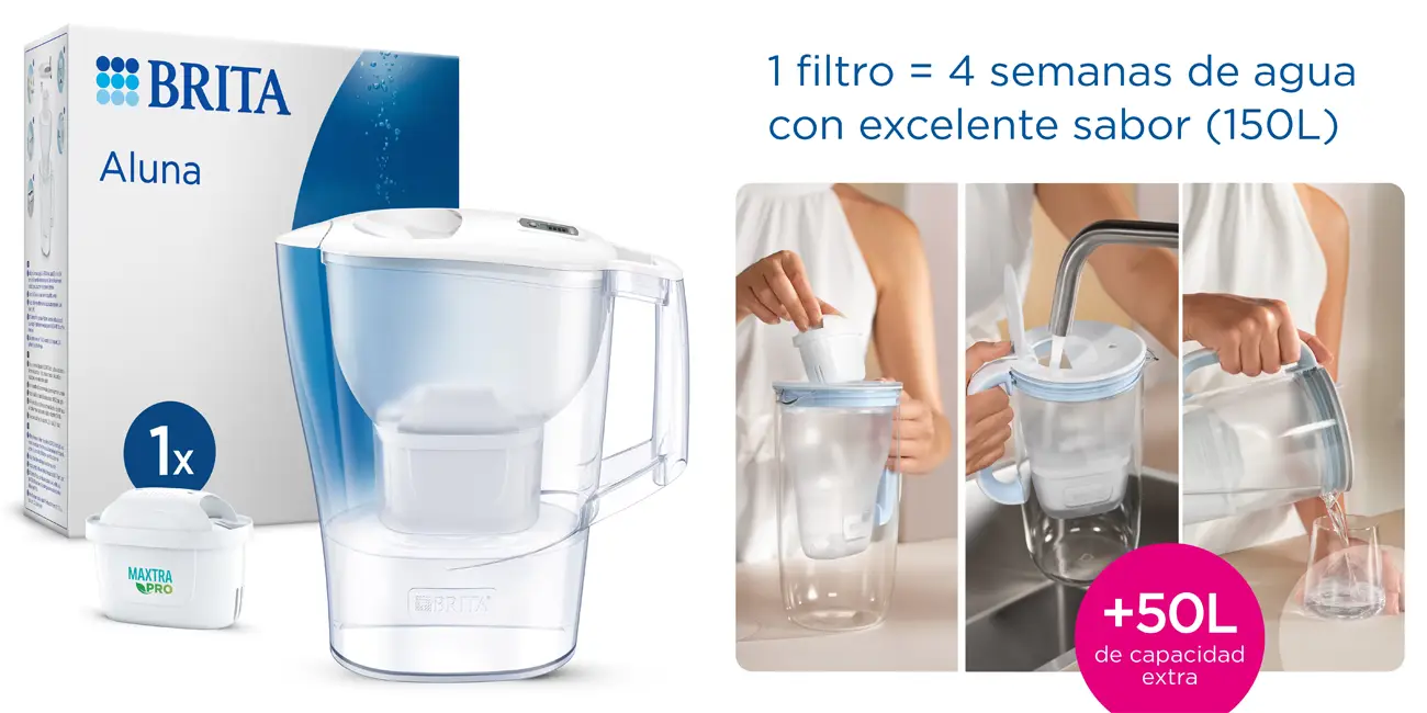 Jarra Brita Aluna con cartucho MAXTRA PRO