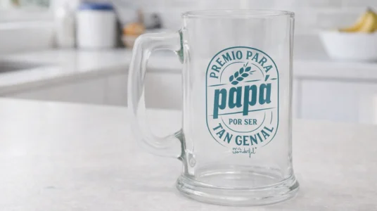 jarra de cerveza Mr. Wonderful premio para papá por ser tan genial