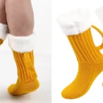 Calcetines jarra de cerveza de punto