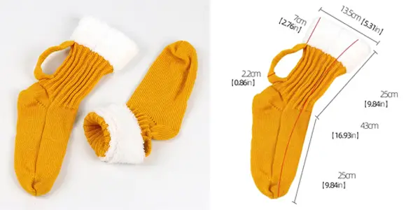 Calcetines jarra de cerveza de punto