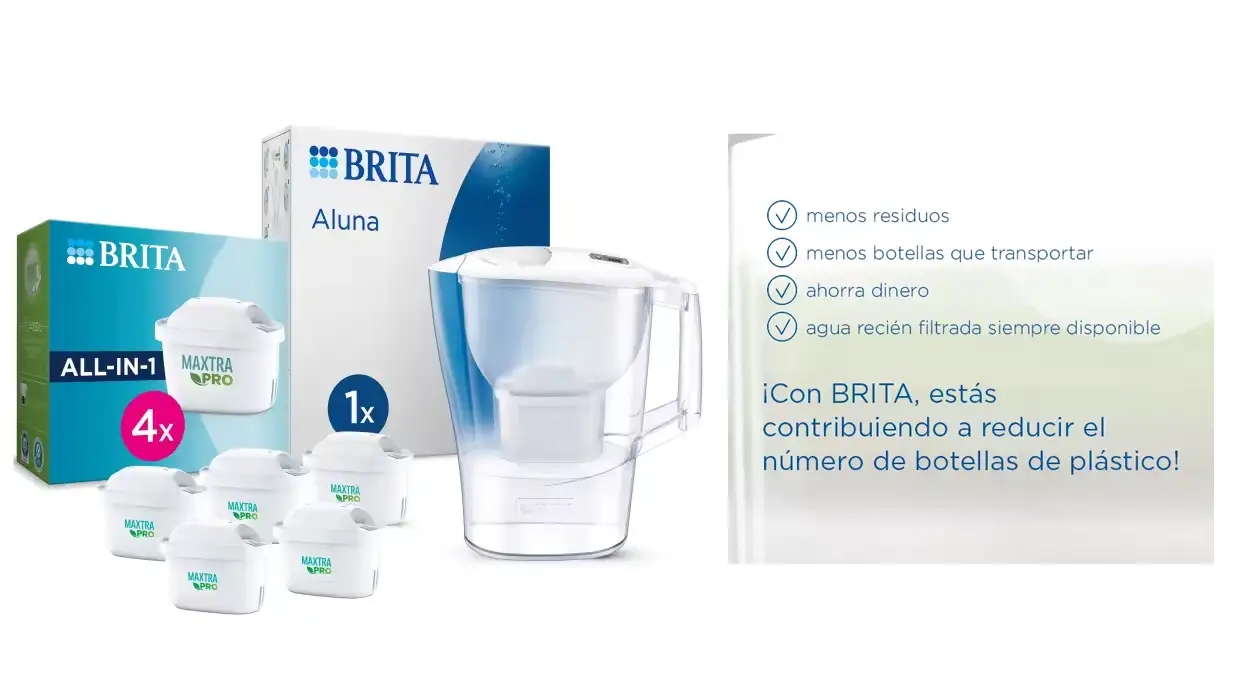 jarra filtrante Brita Aluna XL barata
