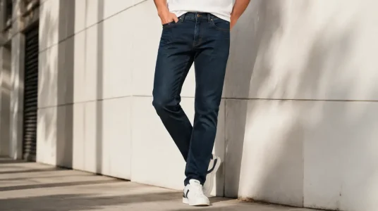 Jeans ajustados Pepe Jeans para hombre en color azul
