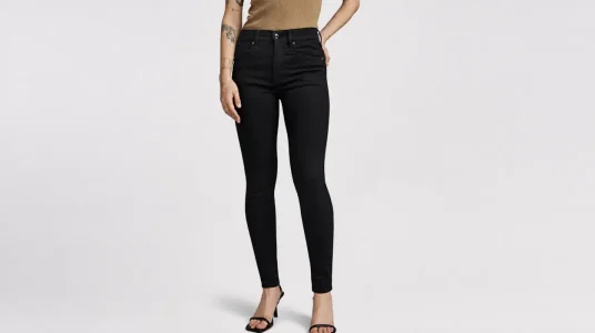 Vaqueros ajustados para mujer G-Star Lhana Skinny en negro