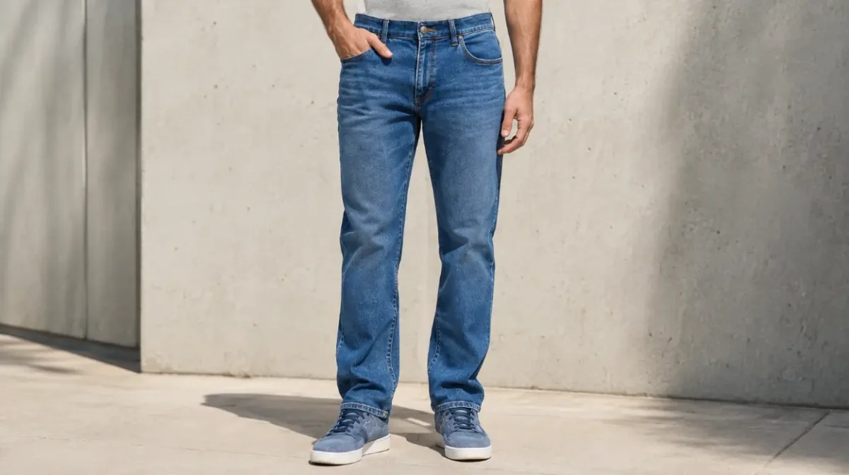 Vaqueros Lee Extreme Motion de corte recto para hombre