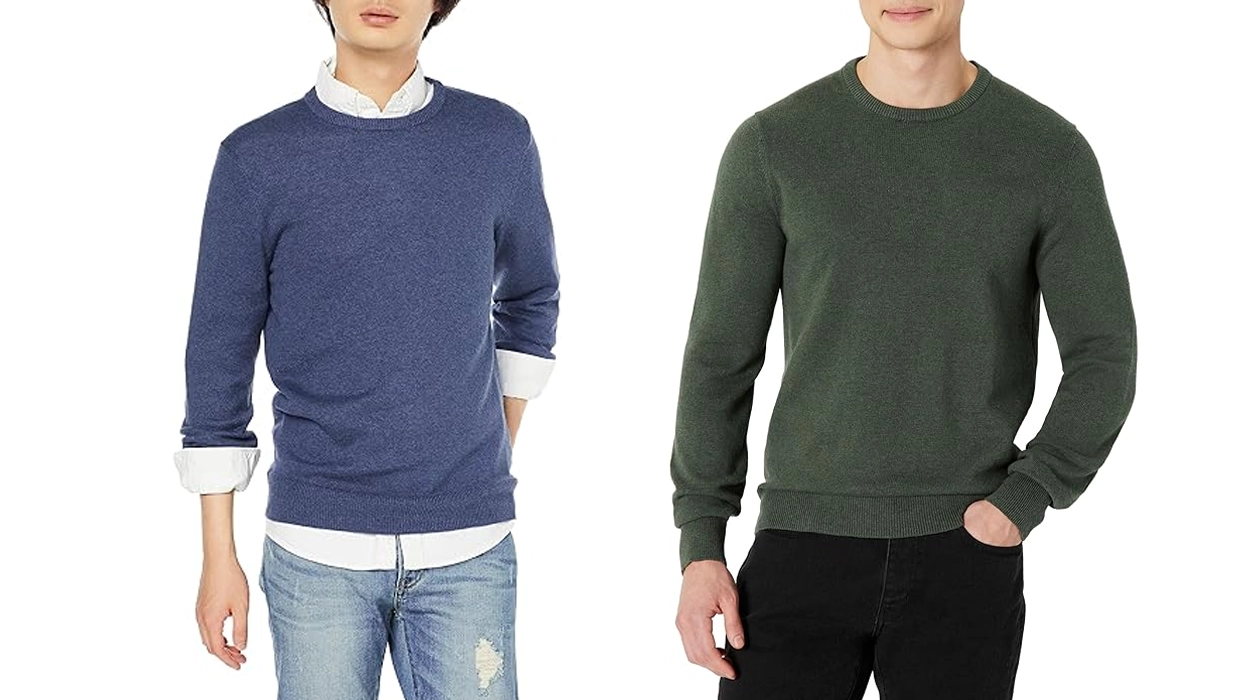 jerséis de cuello redondo Amazon Essentials