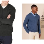 jersey Amazon Essentials con cuello en V para hombre