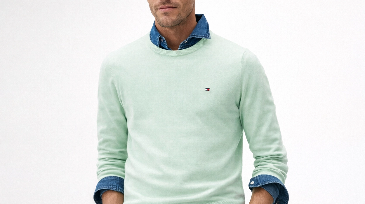 jersey Tommy Hilfiger Essential Cotton con cuello redondo