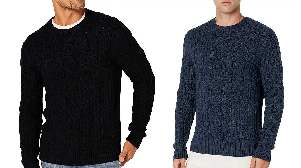 Jersey de algodón trenzado Amazon Essentials barato