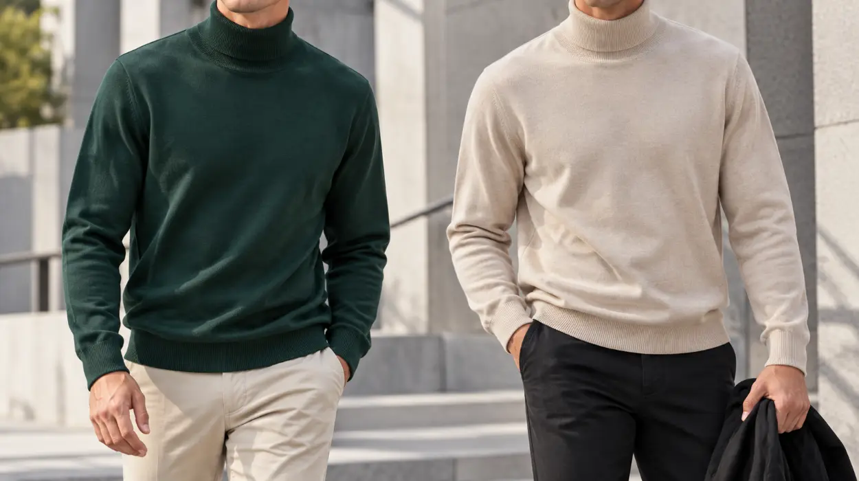 Jersey Jack & Jones Jjebasic Knit Roll Neck de cuello vuelto para hombre en varios colores