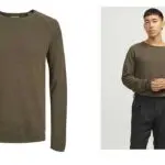 Suéter Jack & Jones Jjehill de cuello redondo
