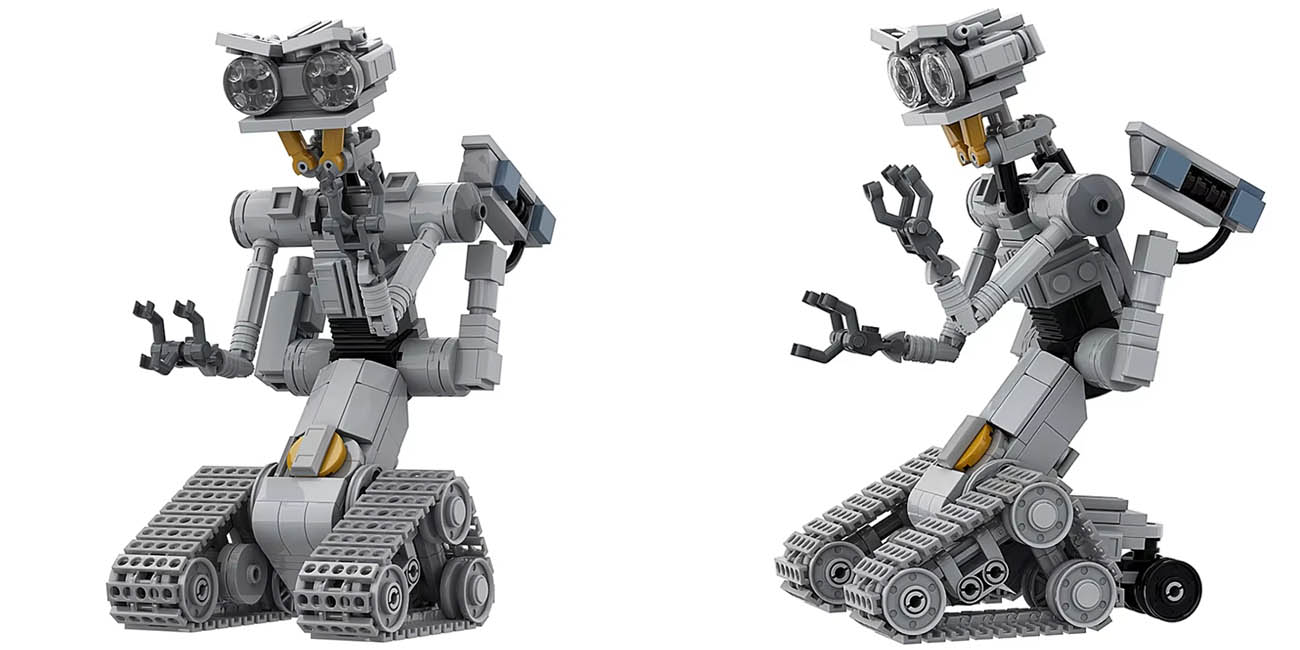 Set de construcción Johnny 5 de Cortocircuito 
