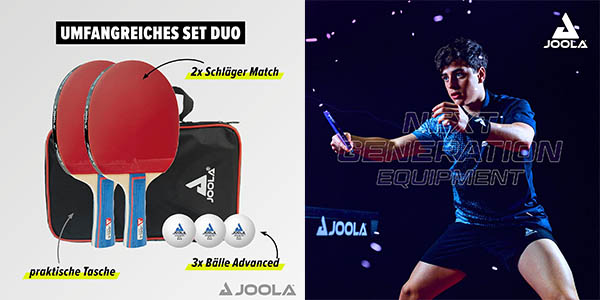 Joola set ping pong oferta