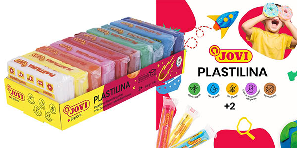 Plastilina Jovi Caja De 10 Colores