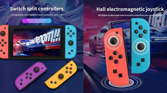 Set Joy-Con KEKEGAME no oficiales para Nintendo Switch