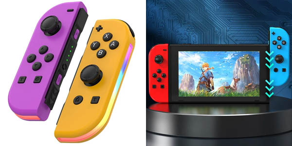 Set Joy-Con ZUIDID no oficiales para Nintendo Switch