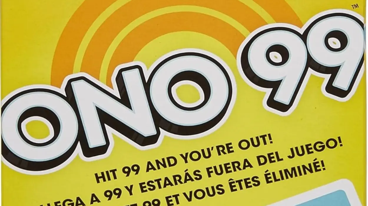 Diversión matemática para toda la familia con el juego de cartas ONO 99 de Mattel para 2 a 10 jugadores