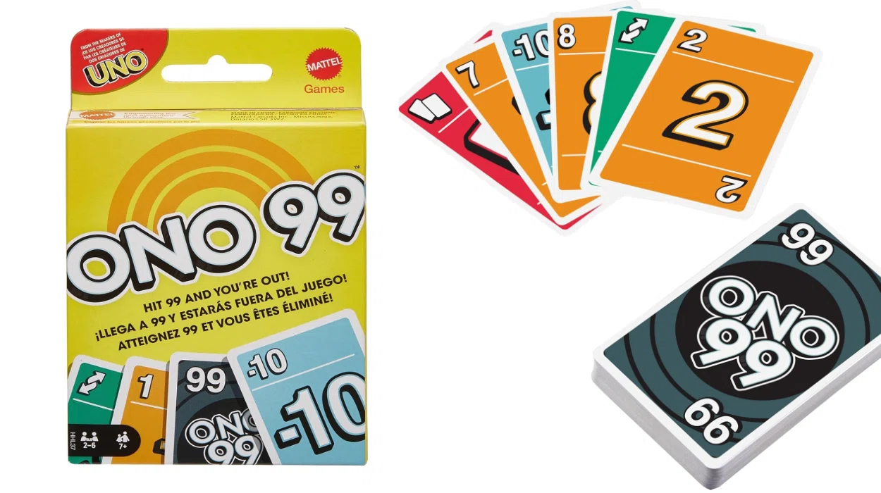 juego de cartas ONO 99 de Mattel