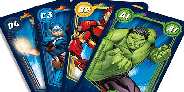 Avenger Marvel juego cartas infantil oferta