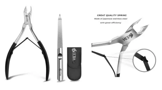 juego cortador cutícula y lima barato