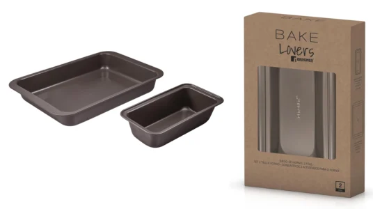 juego de 2 bandejas de horno Bergner Baking Lovers barato