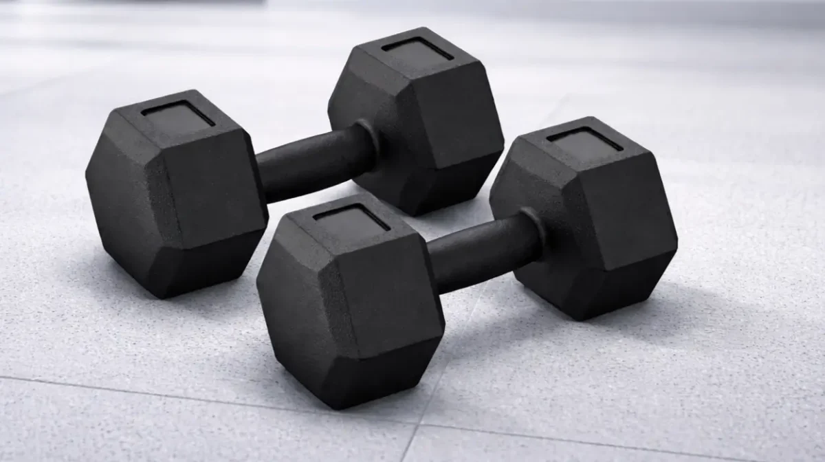 El pack de pesas perfecto para entrenar en casa: macuernas hexagonales de 10 kg en total por menos de 14€ con cupón