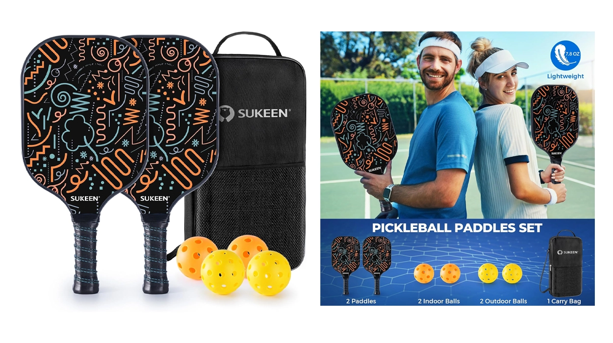 juego de 2 palas de Pickleball Sukken