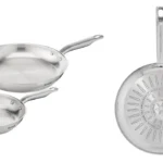 juego de 2 sartenes de acero inoxidable Premium Tefal Virtuoso de 24 y 28 cm