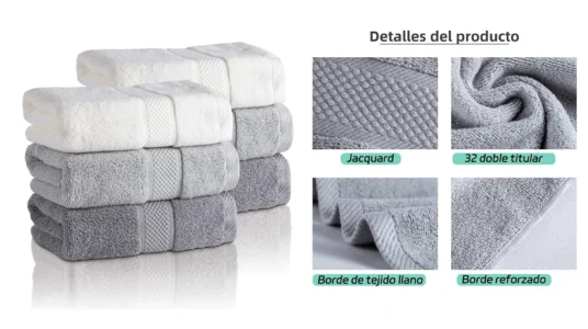 juego de 6 toallas de lavabo Jeeleeko