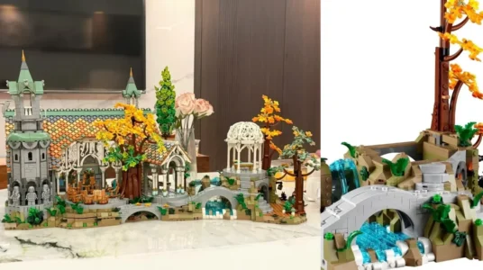 juego de construcción Rivendell tipo LEGO