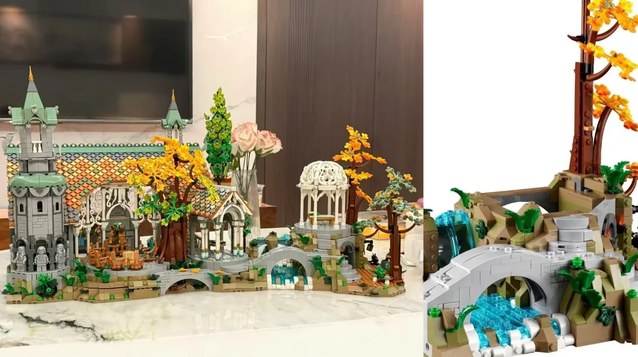 juego de construcción Rivendell tipo LEGO