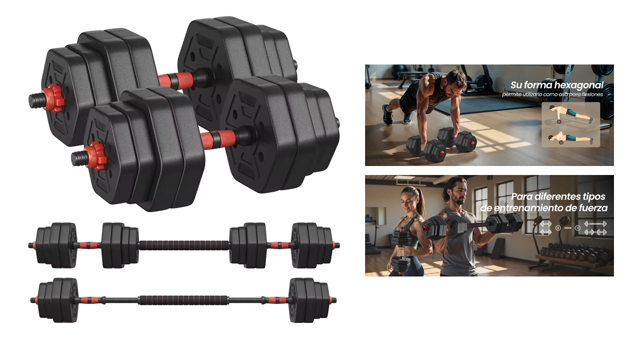 juego-de-mancuernas-hexagonales-con-barra-de-conexion-de-30-kg