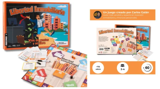 juego de mesa Libertad Inmobiliaria de Carlos Galan