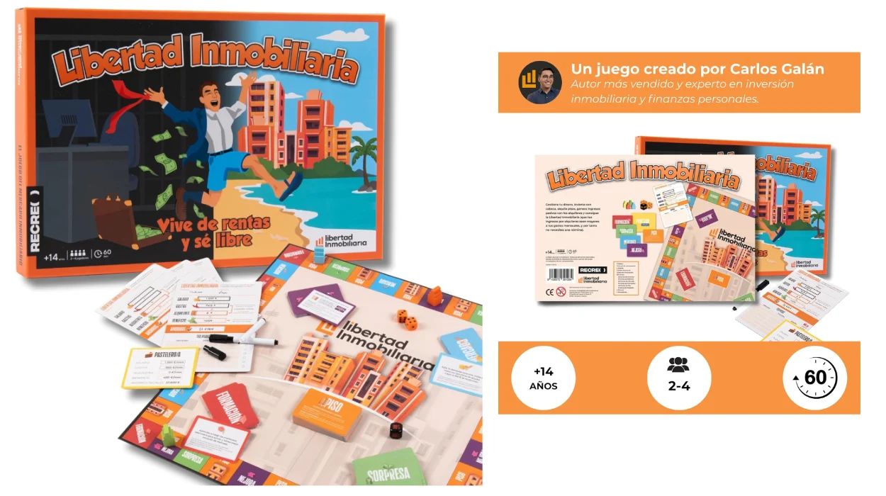 juego de mesa Libertad Inmobiliaria de Carlos Galan