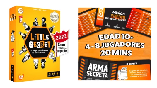 juego de mesa Little Secret de ATM Gaming