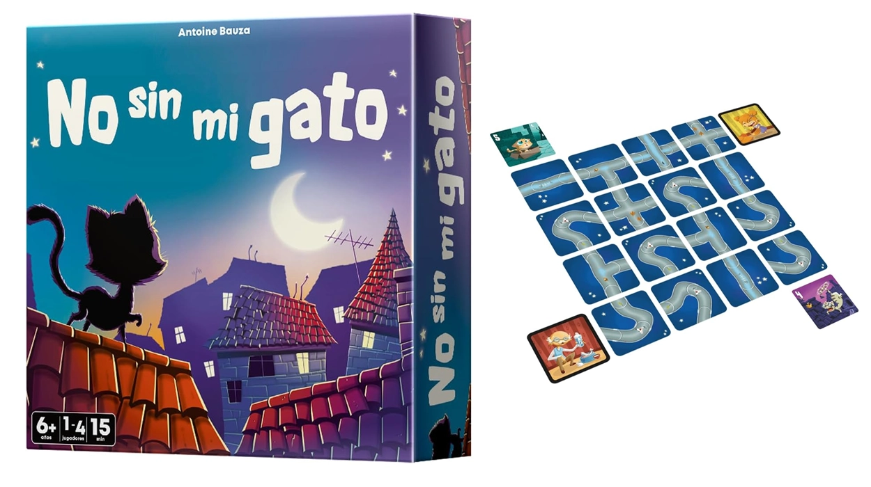 juego de mesa No Sin Mi gato