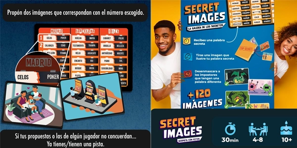 juego de mesa Secret Images La Galería de los Secretos oferta