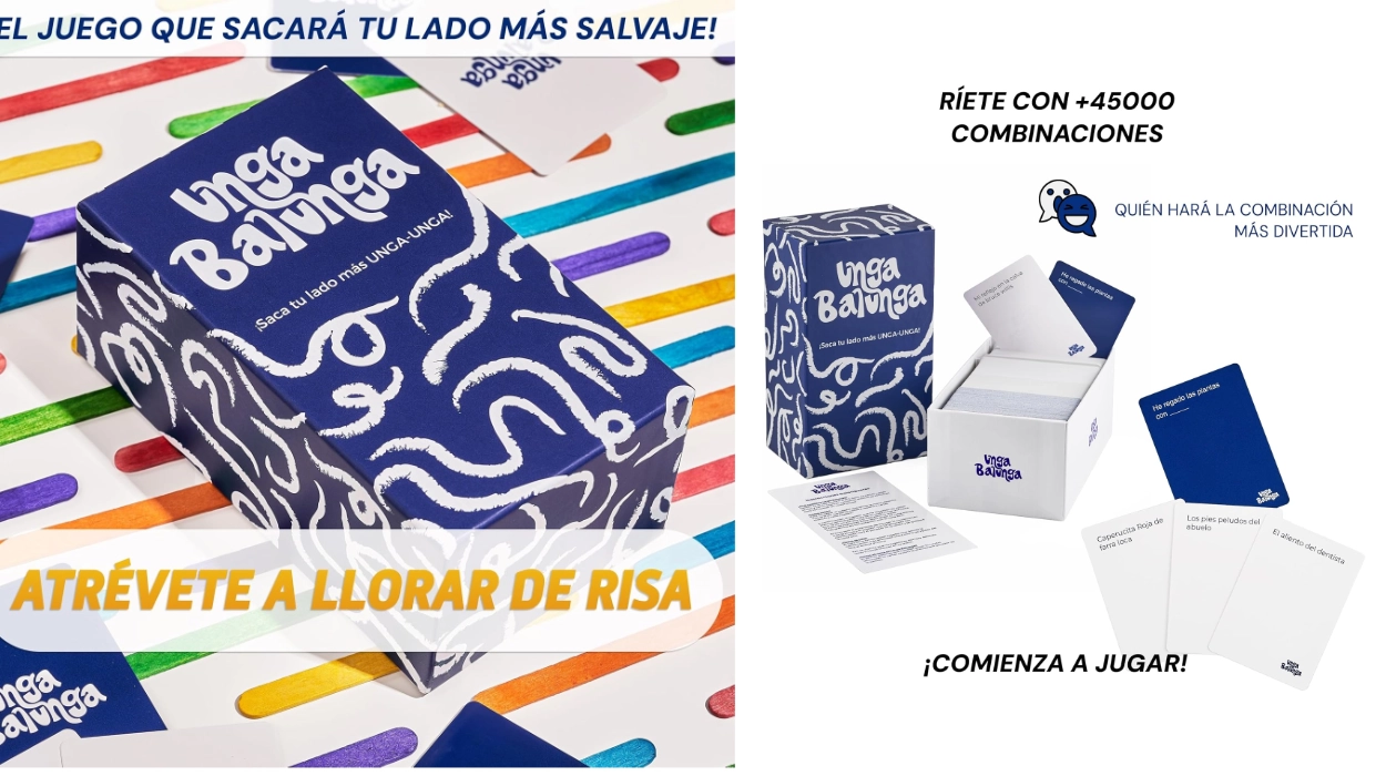 juego de mesa Unga Balunga ideal para reír en familia