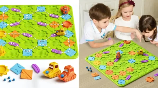 Juego de lógica rompecabezas Burgkidz