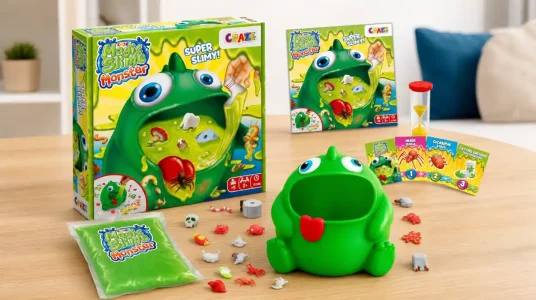 Juego de mesa CRAZE Magic Slime Monster con slime para niños desde 3 años