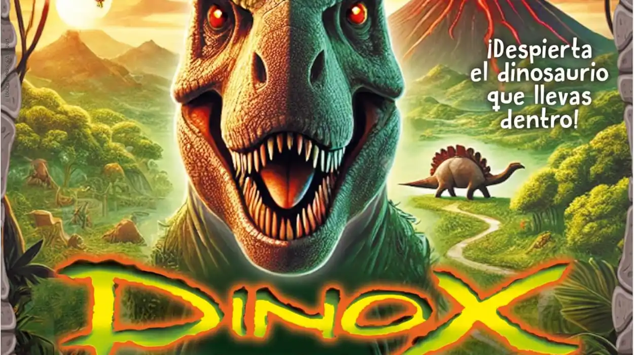 Juego de mesa Educa Dinox con preguntas y retos sobre dinosaurios