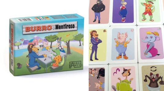 Juego de mesa Burro y mentiroso barato