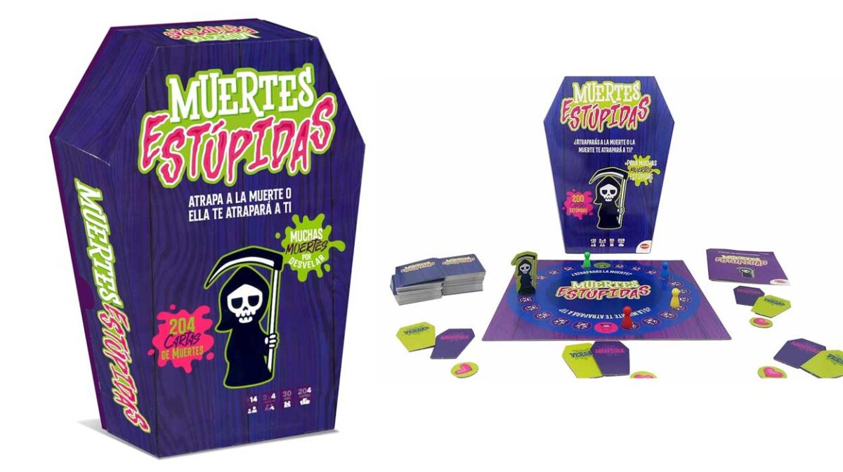Risas aseguradas con este juego de mesa "Muertes Estúpidas"